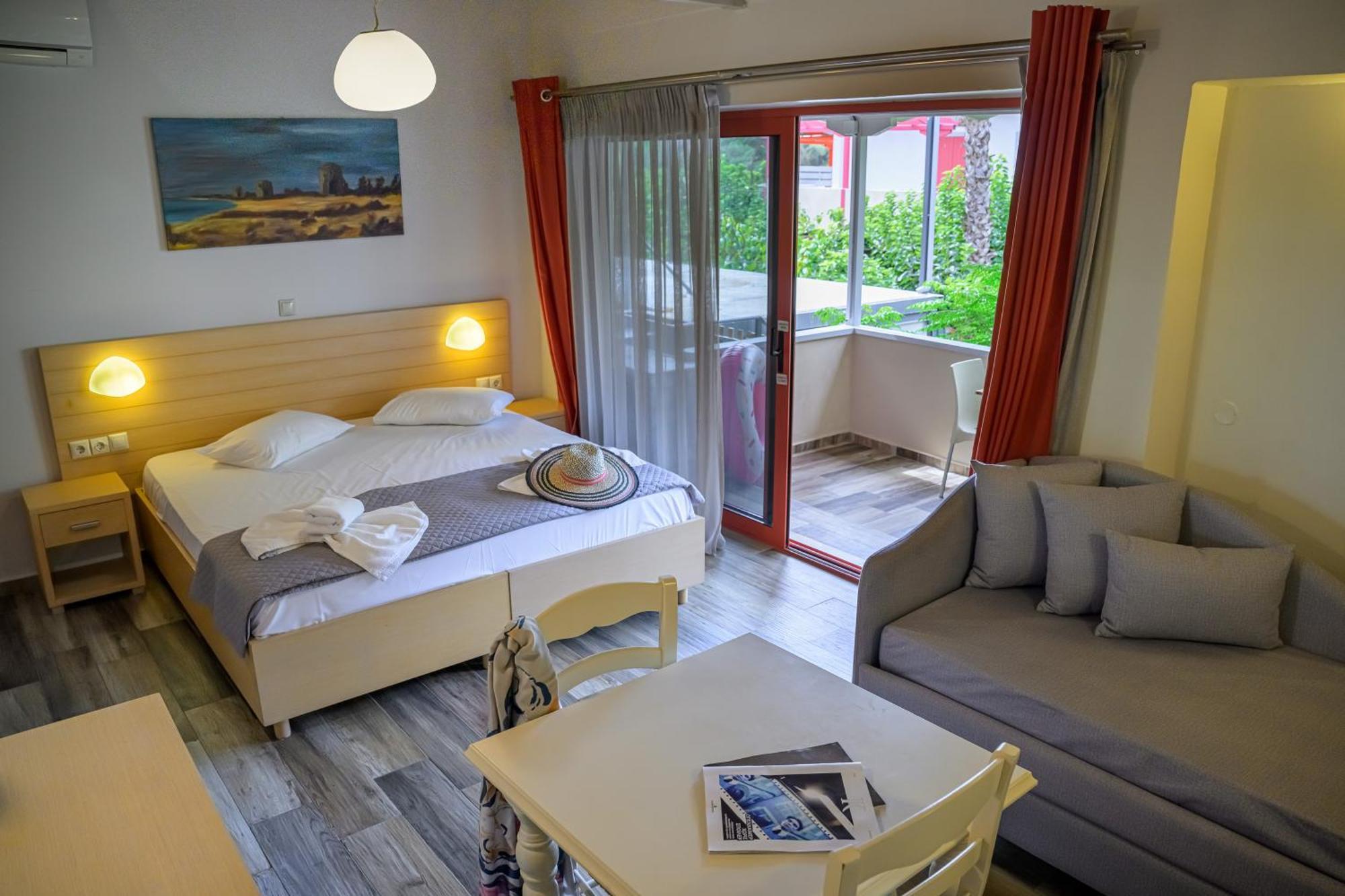 Rouda Bay Beach Hotel Mikros Gialos Zewnętrze zdjęcie