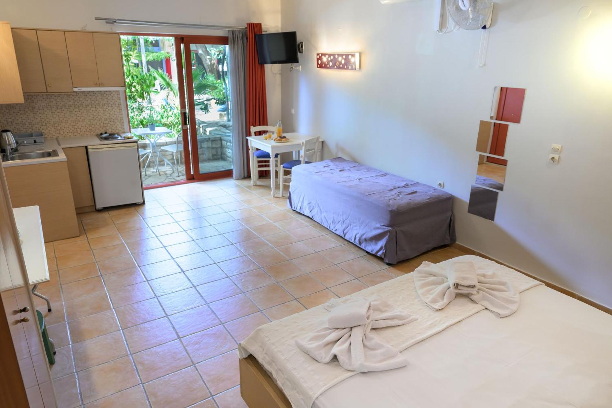Rouda Bay Beach Hotel Mikros Gialos Zewnętrze zdjęcie