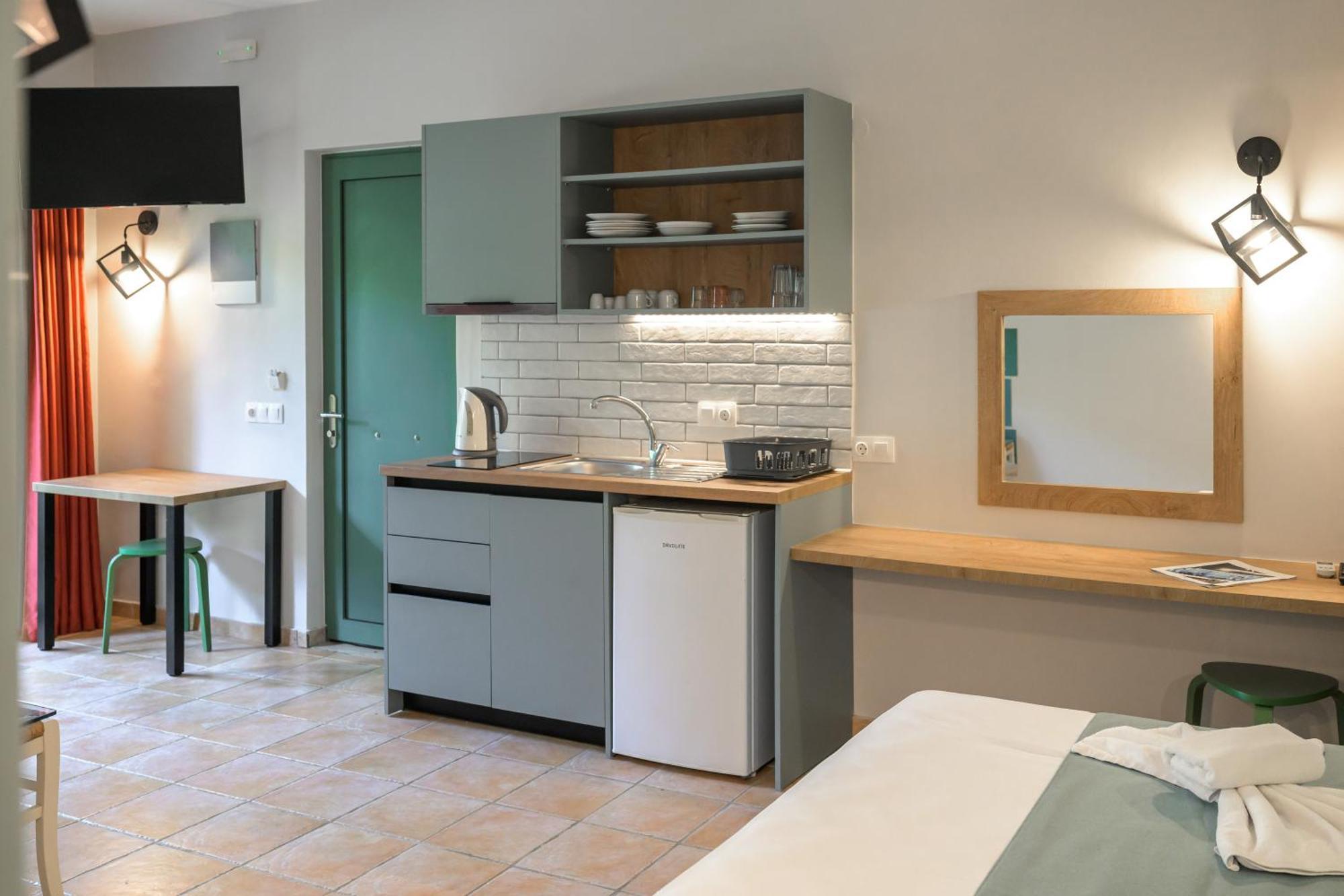 Rouda Bay Beach Hotel Mikros Gialos Zewnętrze zdjęcie