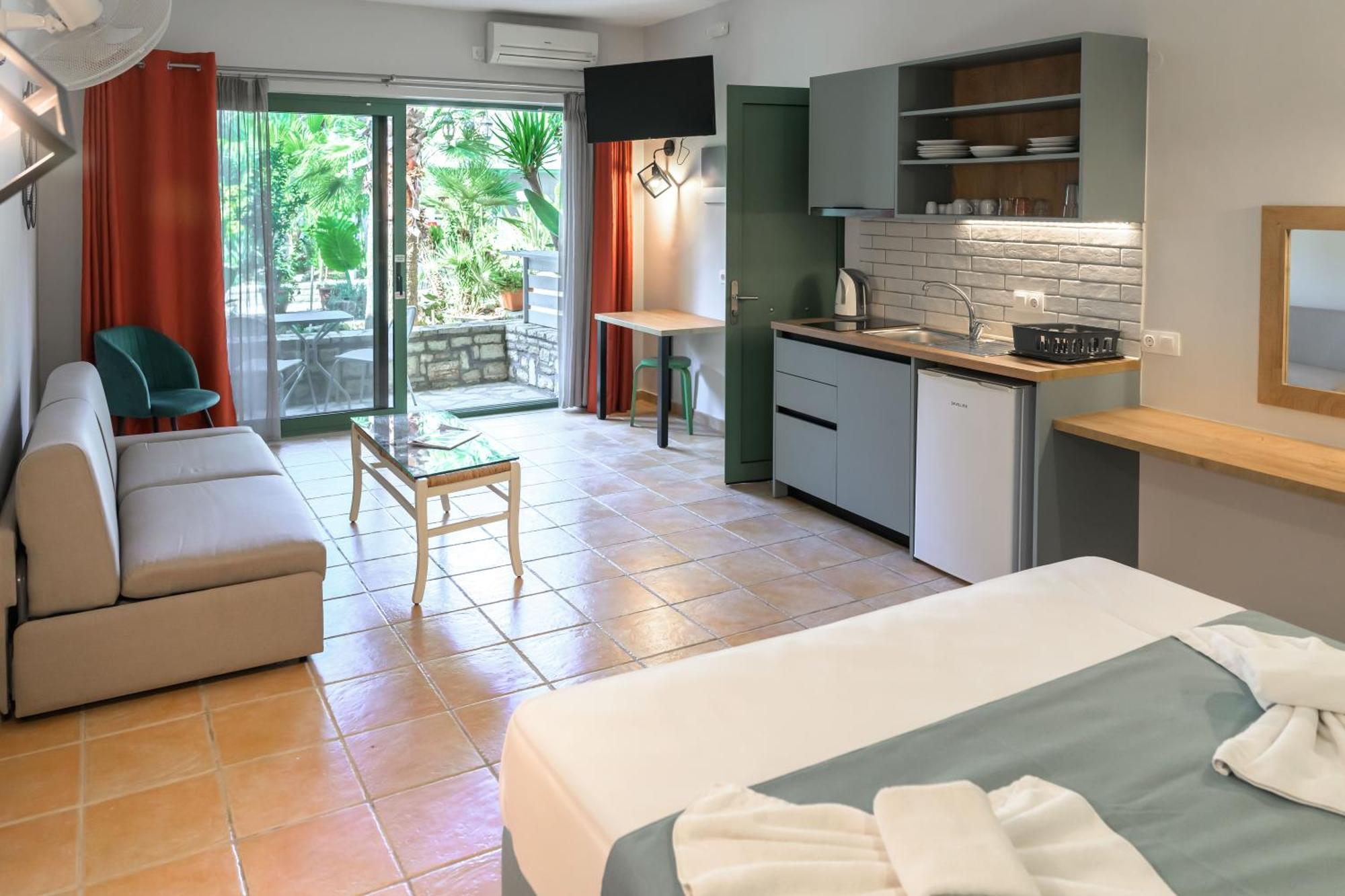 Rouda Bay Beach Hotel Mikros Gialos Zewnętrze zdjęcie